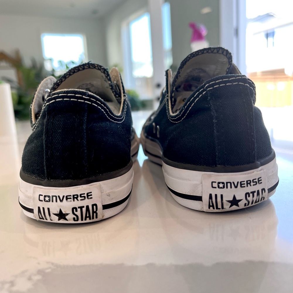 Converse All Star Low Top Black - Picture 3 of 10
